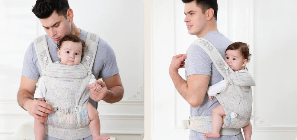 địu bé từ 6 tháng