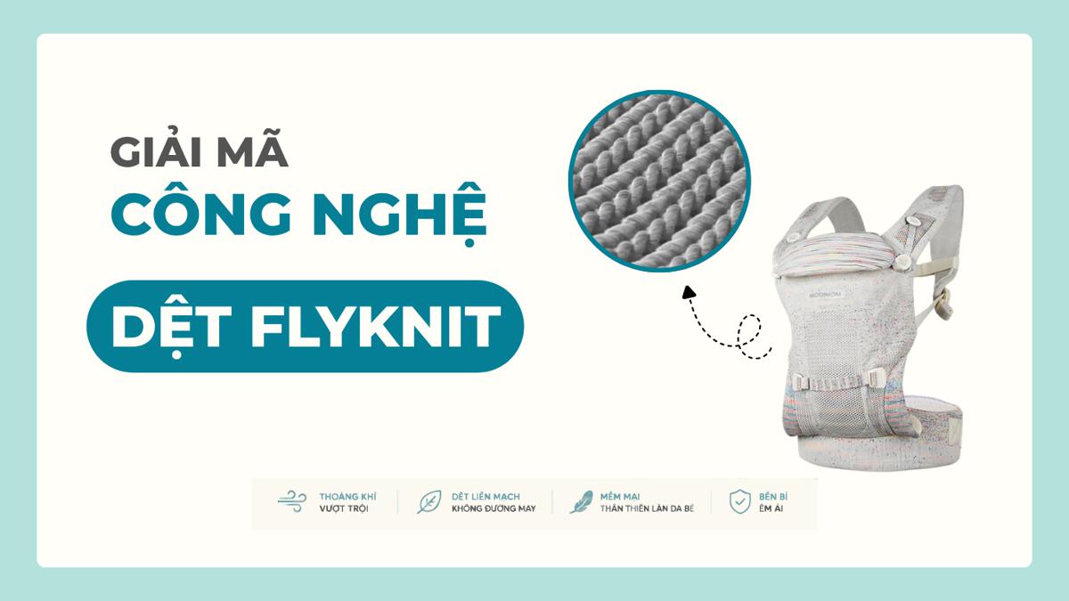 Giải mã công nghệ dệt FlyKnit trên địu cao cấp MOOIMOM