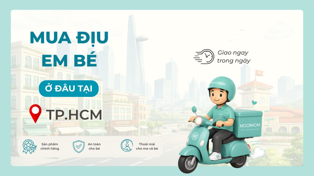 Mua Địu Em Bé Ở Đâu Tại TP.HCM Được Giao Liền Trong Ngày?