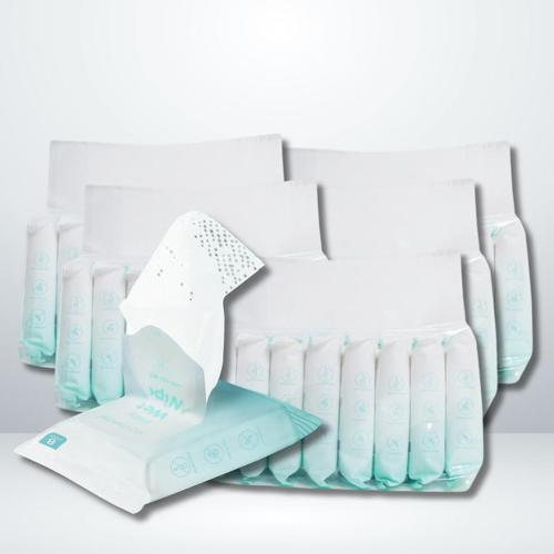 Khăn Giấy Ướt MOOIMOM 99% Nước Tinh Khiết Combo 5 Gói