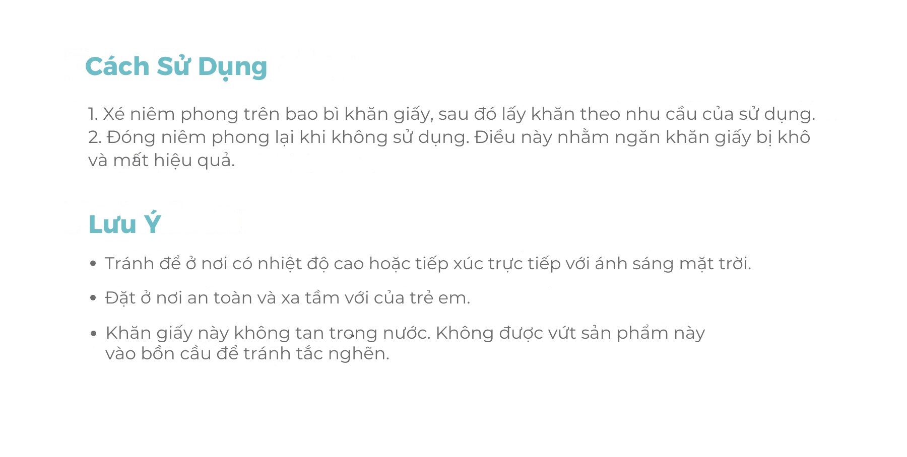 Khăn giấy ướt chuyên dụng cho bé MOOIMOM (Set 8 gói) description image