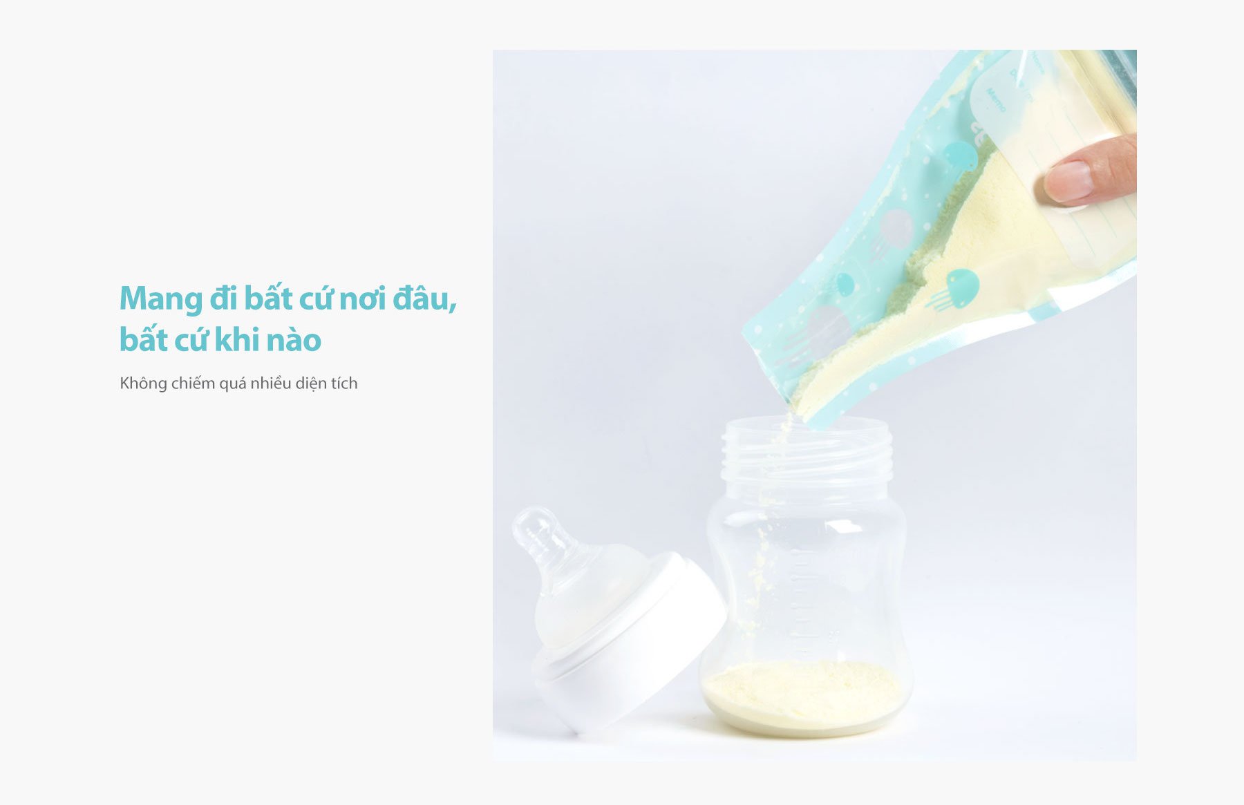 Túi trữ sữa bột MOOIMOM description image