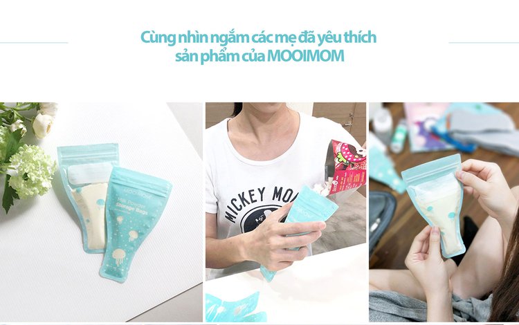 Túi trữ sữa bột MOOIMOM description image