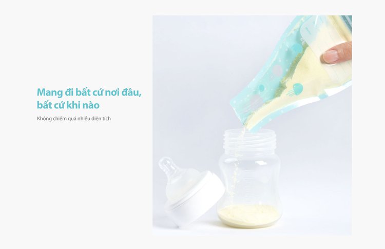 Túi trữ sữa bột MOOIMOM description image