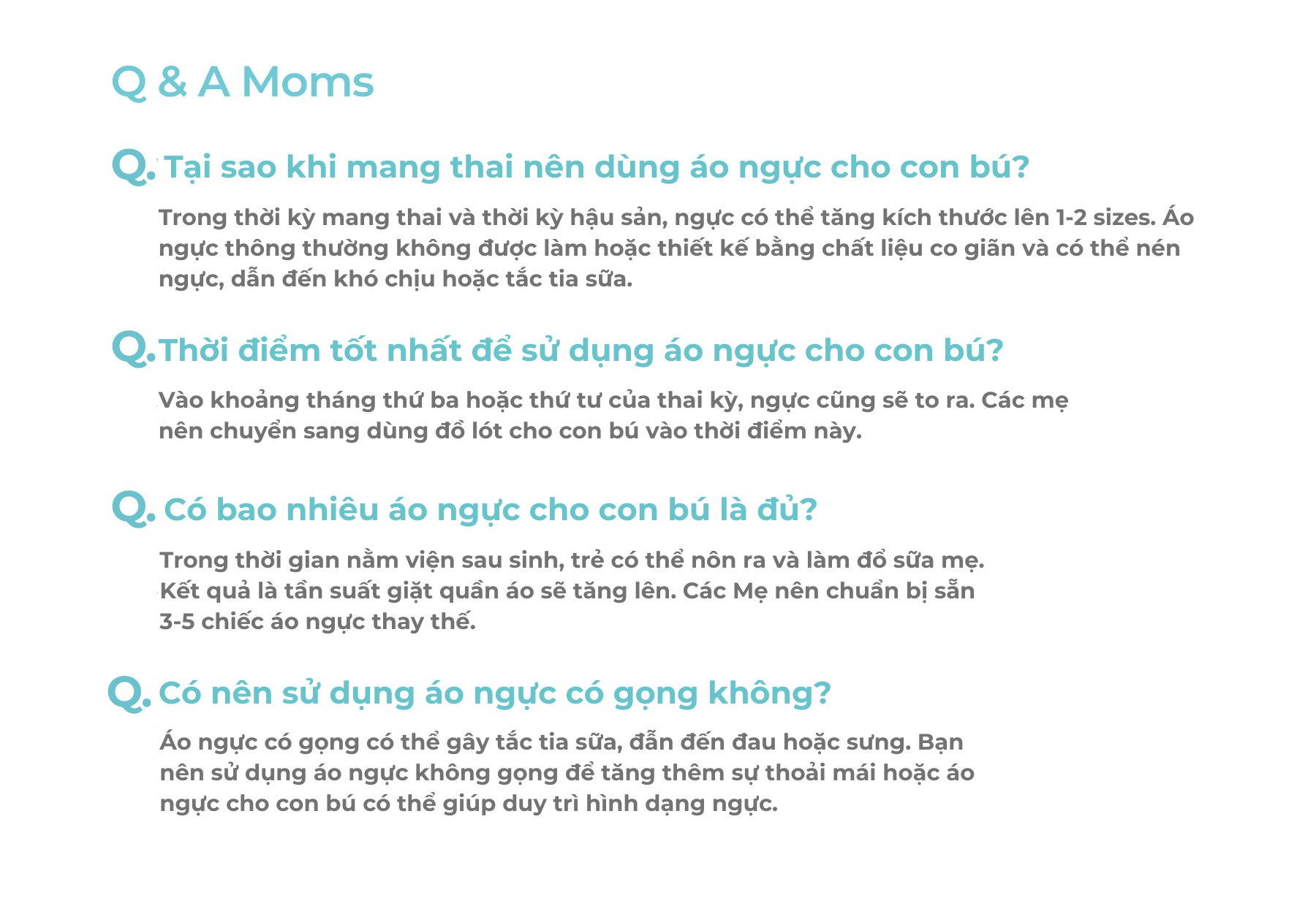MOOIMOM Áo ngực bầu và cho con bú vạt chéo siêu mềm mại description image