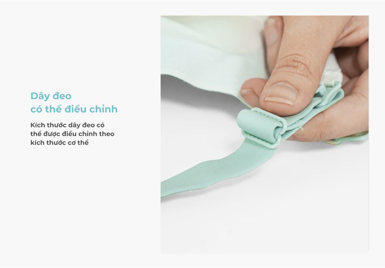 MOOIMOM Áo ngực bầu và cho con bú vạt chéo siêu mềm mại description image