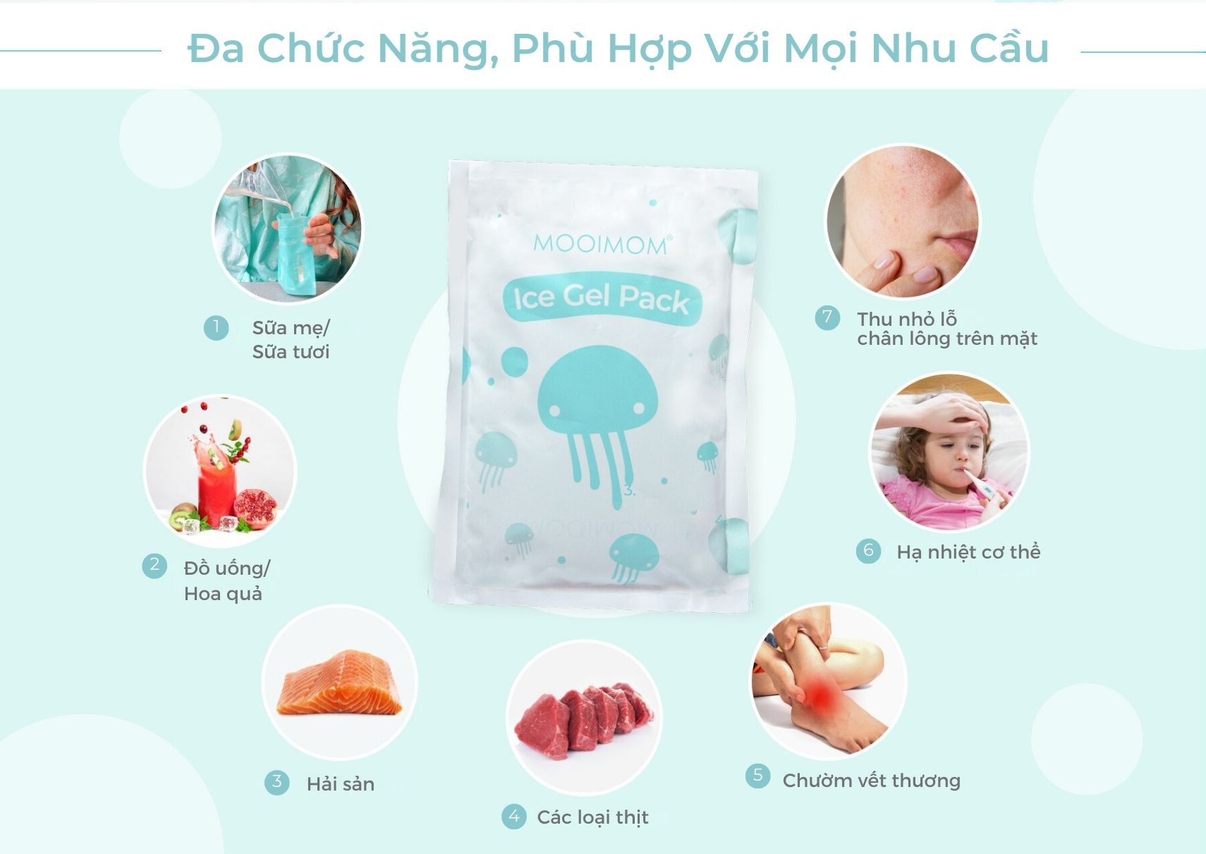 MOOIMOM Túi Chườm Lạnh description image