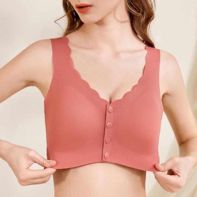 MOOIMOM basic Áo lót bầu và cho con bú không viền mở cúc siêu mỏng nhẹ - ảnh 7