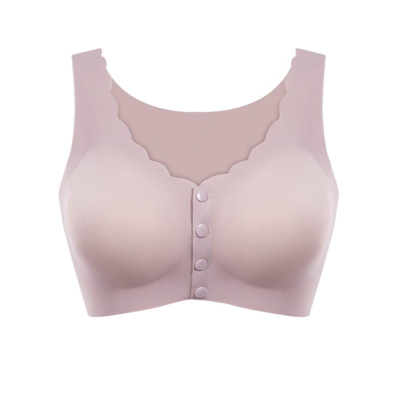 MOOIMOM basic Áo lót bầu và cho con bú không viền mở cúc siêu mỏng nhẹ - ảnh 3