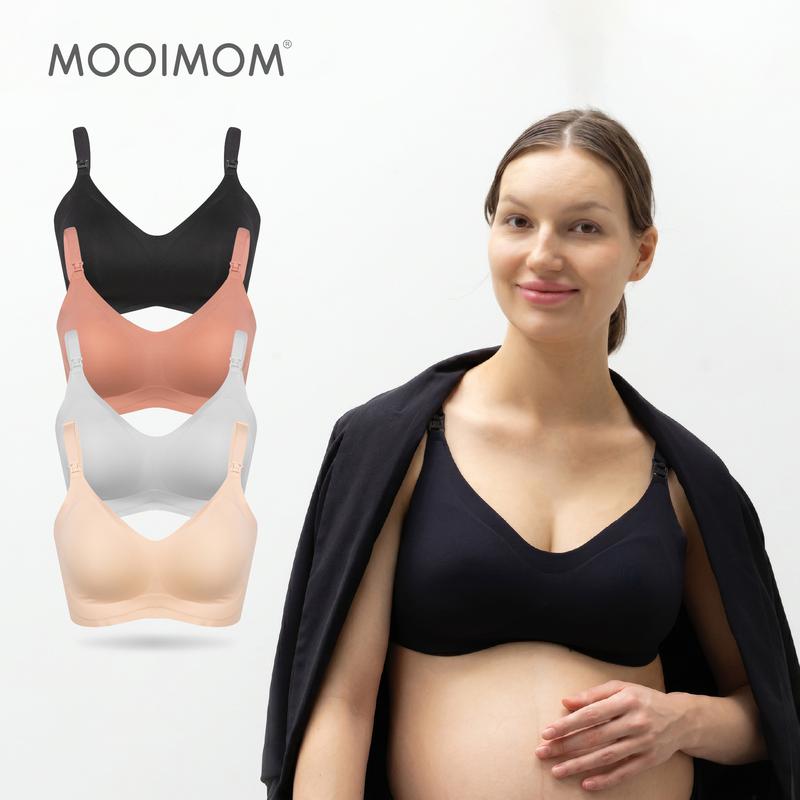 MOOIMOM Áo Ngực Bầu & Cho Con Bú  Co Giãn Thoáng Khí Nâng Đỡ Tốt - ảnh 2