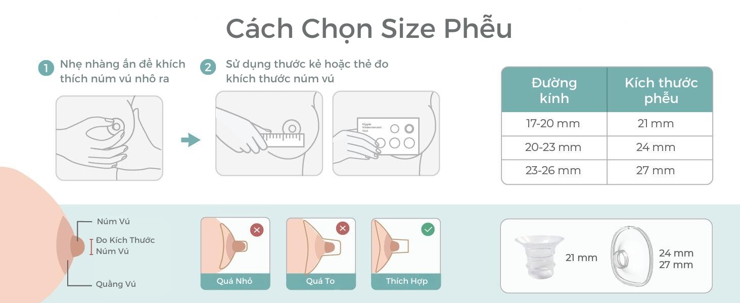 Máy hút sữa không dây cao cấp MOOIMOM M3 - MOOIMOM Wireless Electric Breast Pump M3 description image
