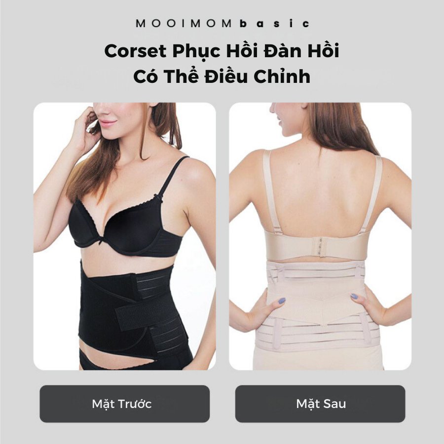 MOOIMOM basic Đai Nịt Bụng Siêu Đàn Hồi description image