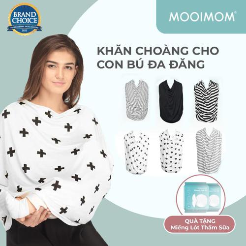 MOOIMOM Khăn Choàng Cho Con Bú Đa Năng