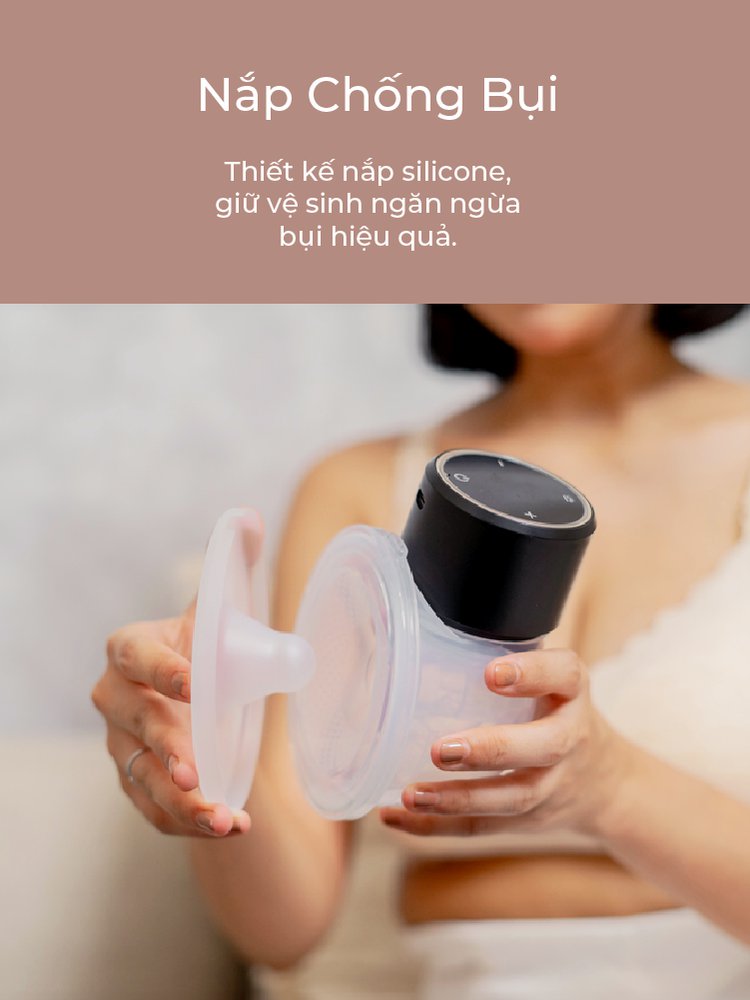 MOOIMOM basic Phụ kiện Máy Hút Sữa Không Dây B9 description image