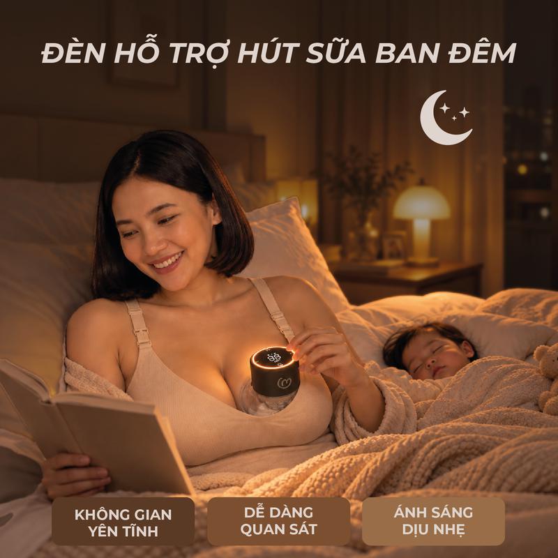 MOOIMOM basic Máy Hút Sữa B9 Không Dây - ảnh 2