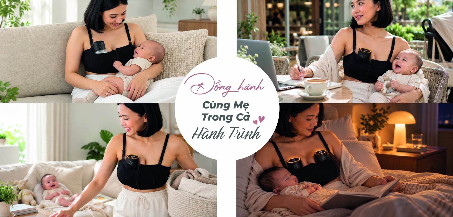 MOOIMOM basic Máy Hút Sữa B9 Không Dây description image
