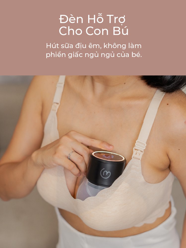 MOOIMOM basic Máy Hút Sữa B9 Không Dây description image