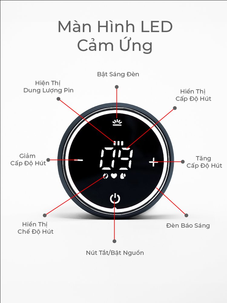 MOOIMOM basic Máy Hút Sữa B9 Không Dây description image