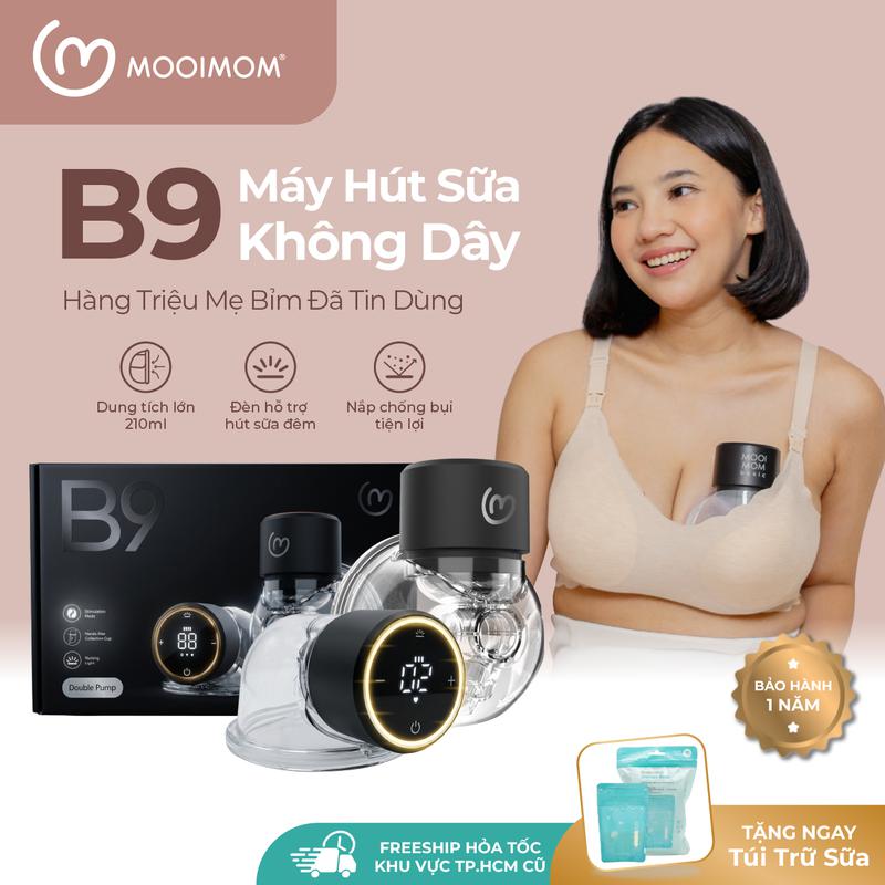 MOOIMOM basic Máy Hút Sữa B9 Không Dây