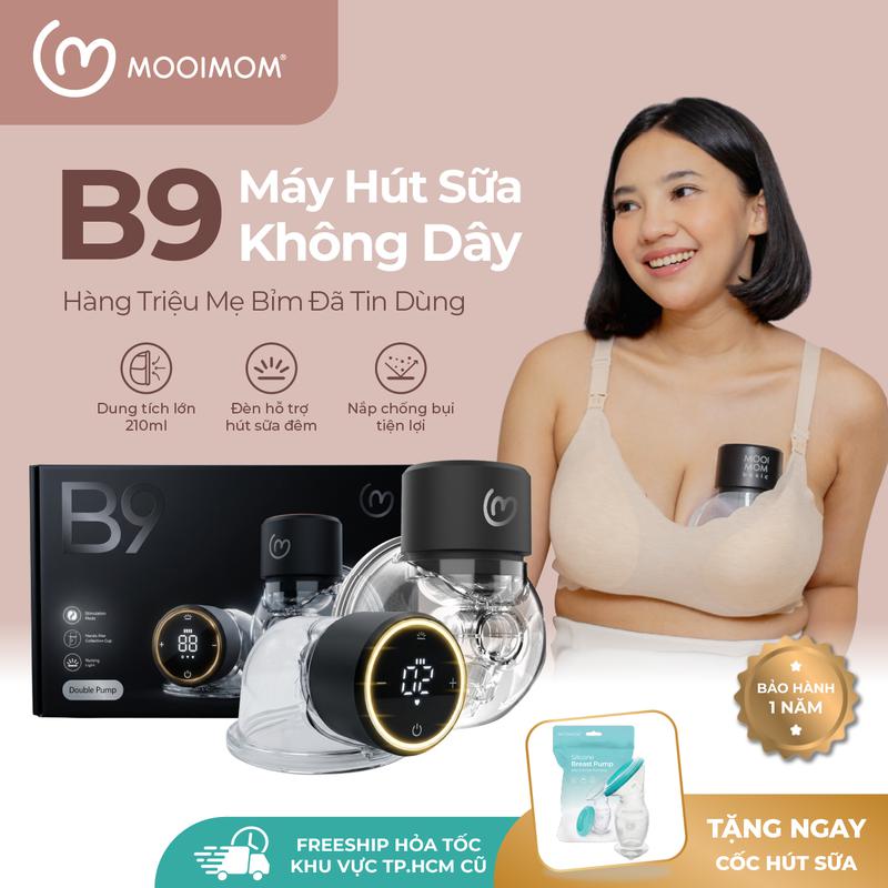 MOOIMOM basic Máy Hút Sữa B9 Không Dây