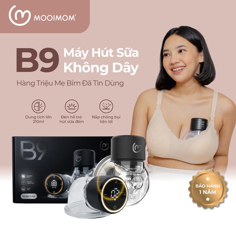 MOOIMOM basic Máy Hút Sữa B9 Không Dây