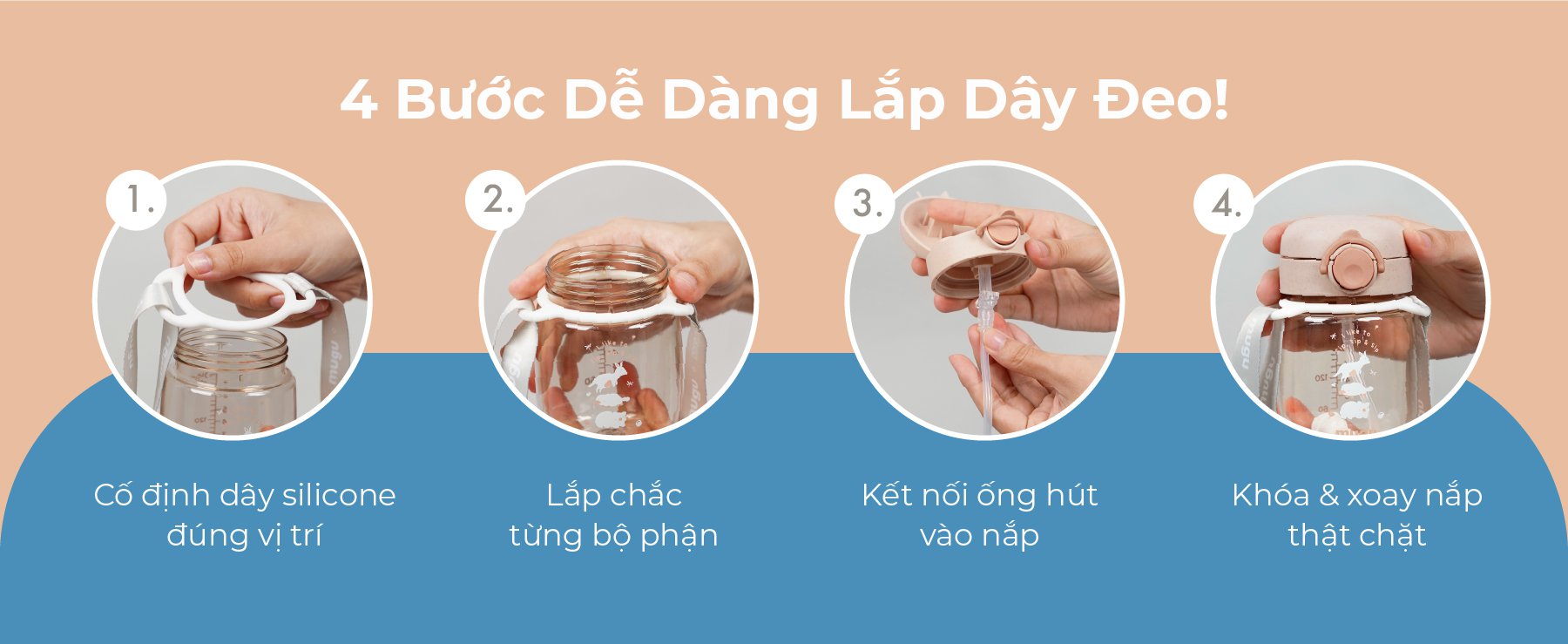 Dây Đeo Bình Nước mugu description image