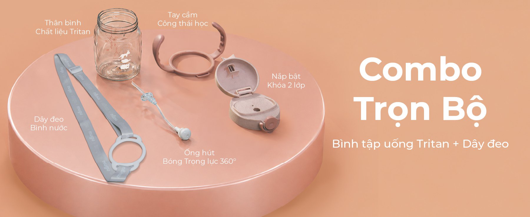 Dây Đeo Bình Nước mugu description image