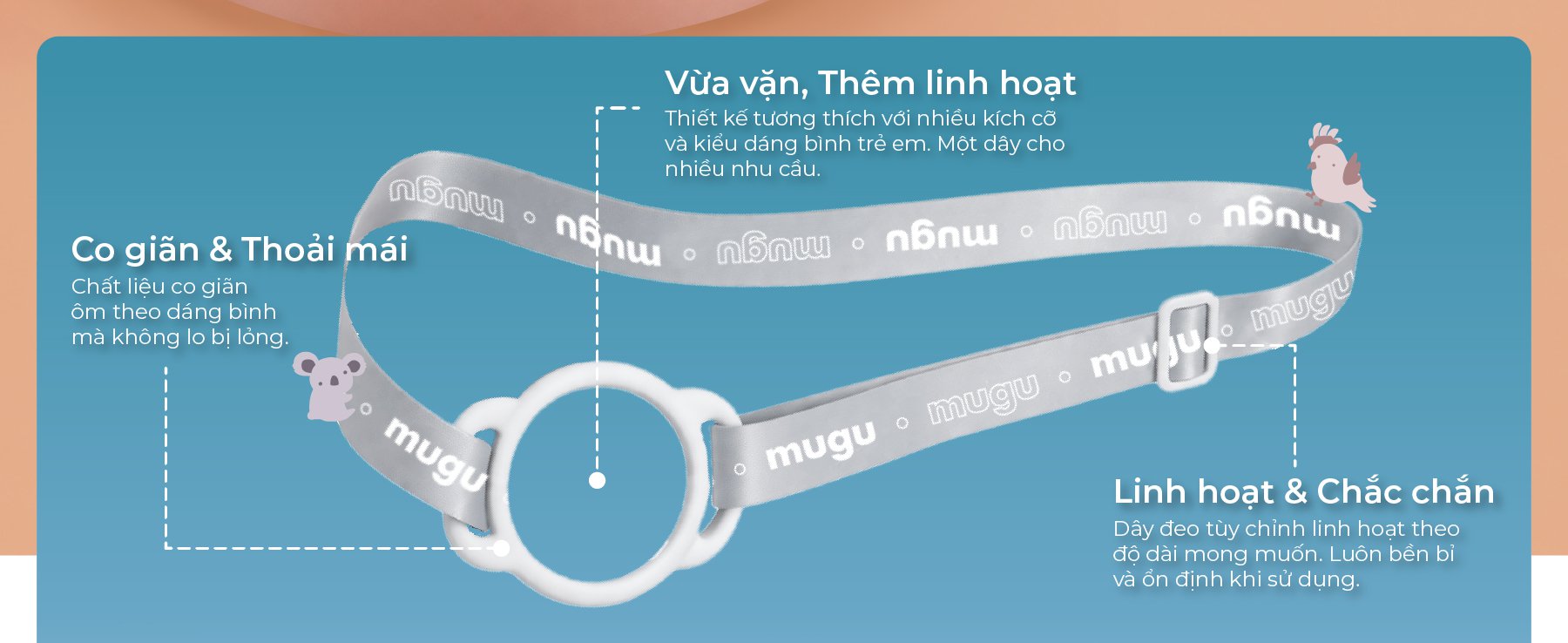 Dây Đeo Bình Nước mugu description image