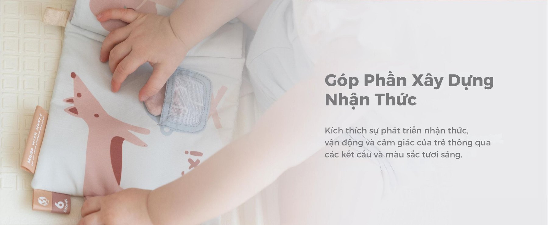 MUGU Sách Vải Kích Thích Đa Giác Quan description image