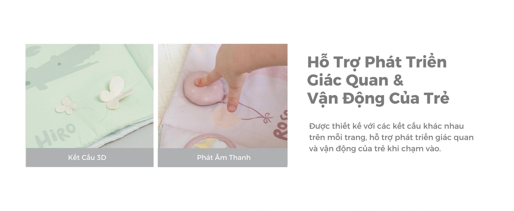 MUGU Sách Vải Kích Thích Đa Giác Quan description image