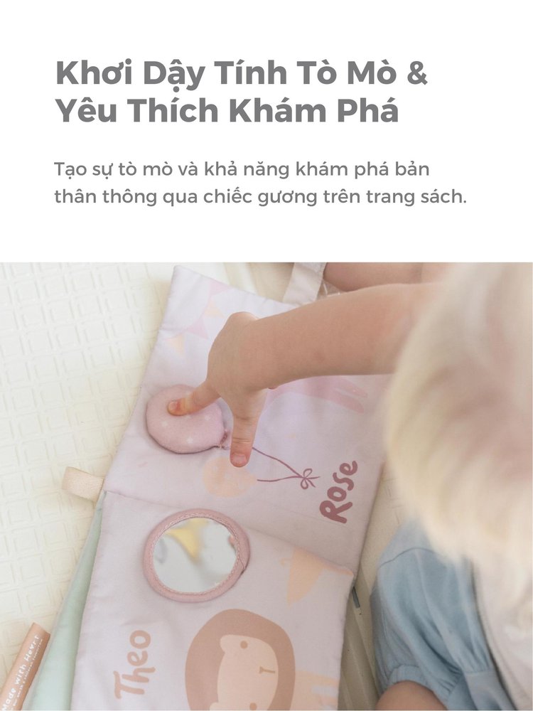 MUGU Sách Vải Kích Thích Đa Giác Quan description image