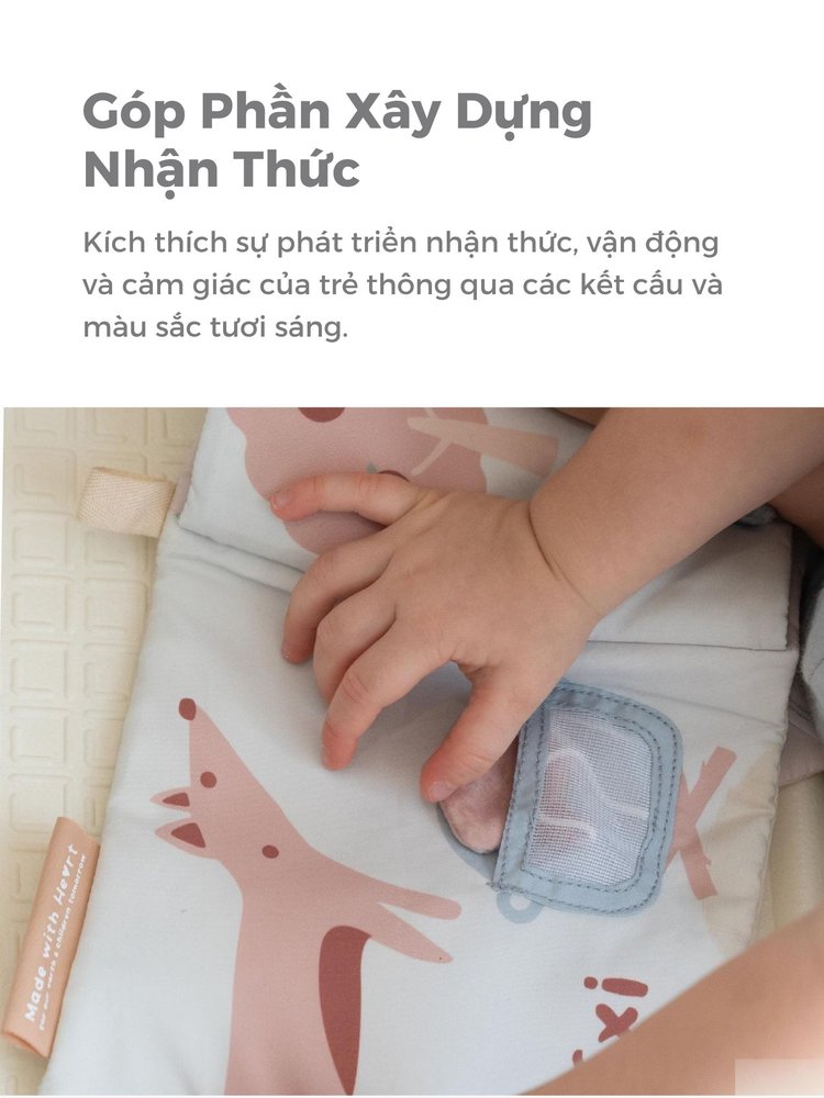 MUGU Sách Vải Kích Thích Đa Giác Quan description image