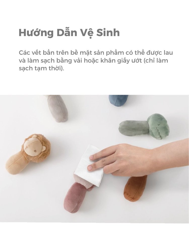 Mugu Set Thú Bông Lục Lạc Cao Cấp description image