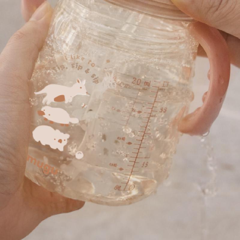mugu Bình Tập Uống 360 độ Tritan Lúa Mạch Cho Bé - Thiết Kế Mới - ảnh 4