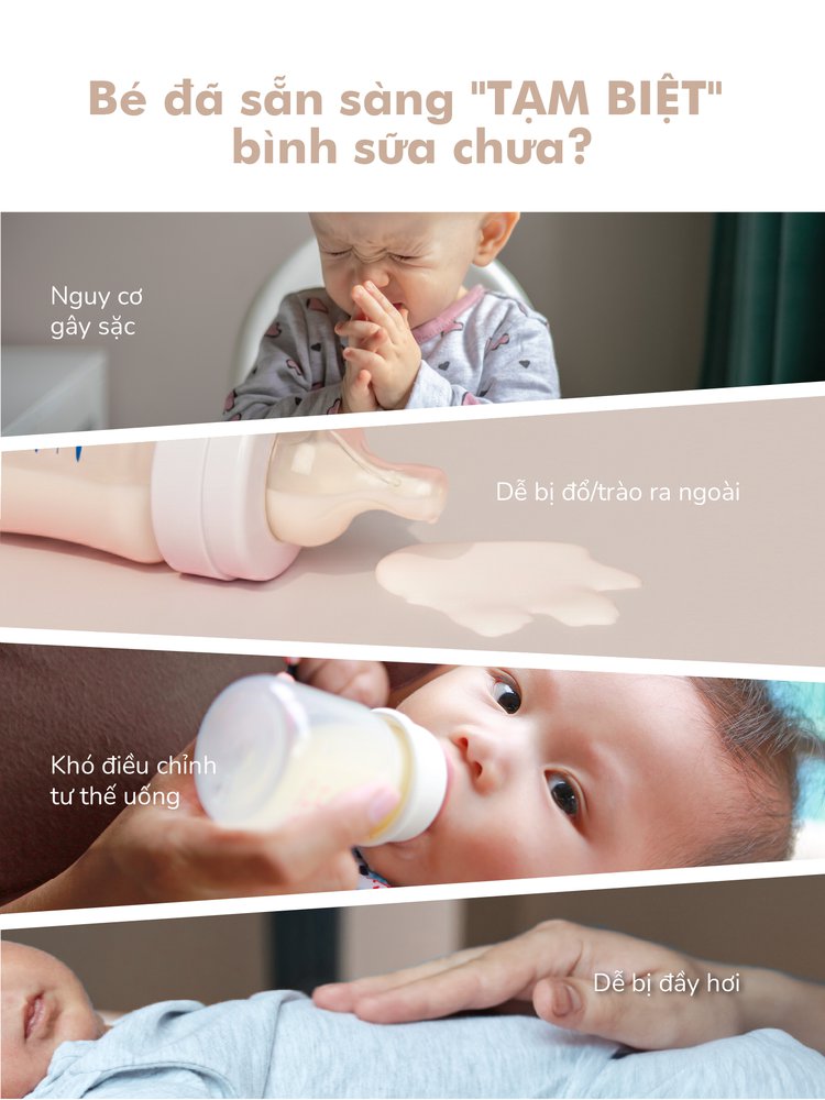 mugu Bình Tập Uống 360 độ Tritan Lúa Mạch Cho Bé - Thiết Kế Mới description image