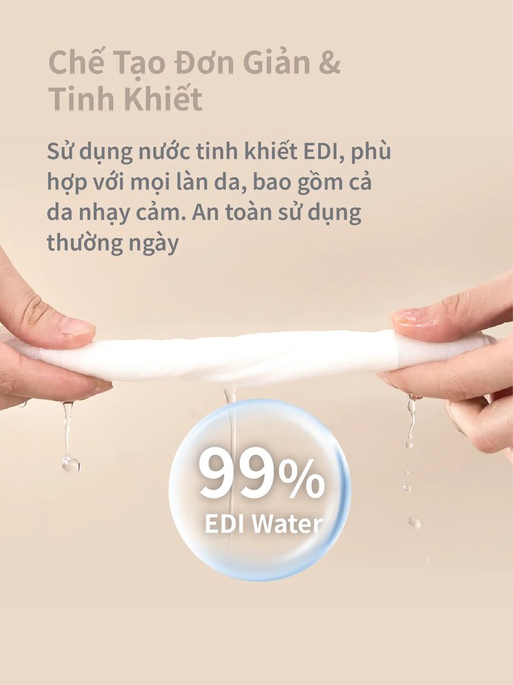 MOOIMOM x mugu Khăn Ướt Cho Bé 99% Nước Tinh Kiết EDI (80 miếng) description image