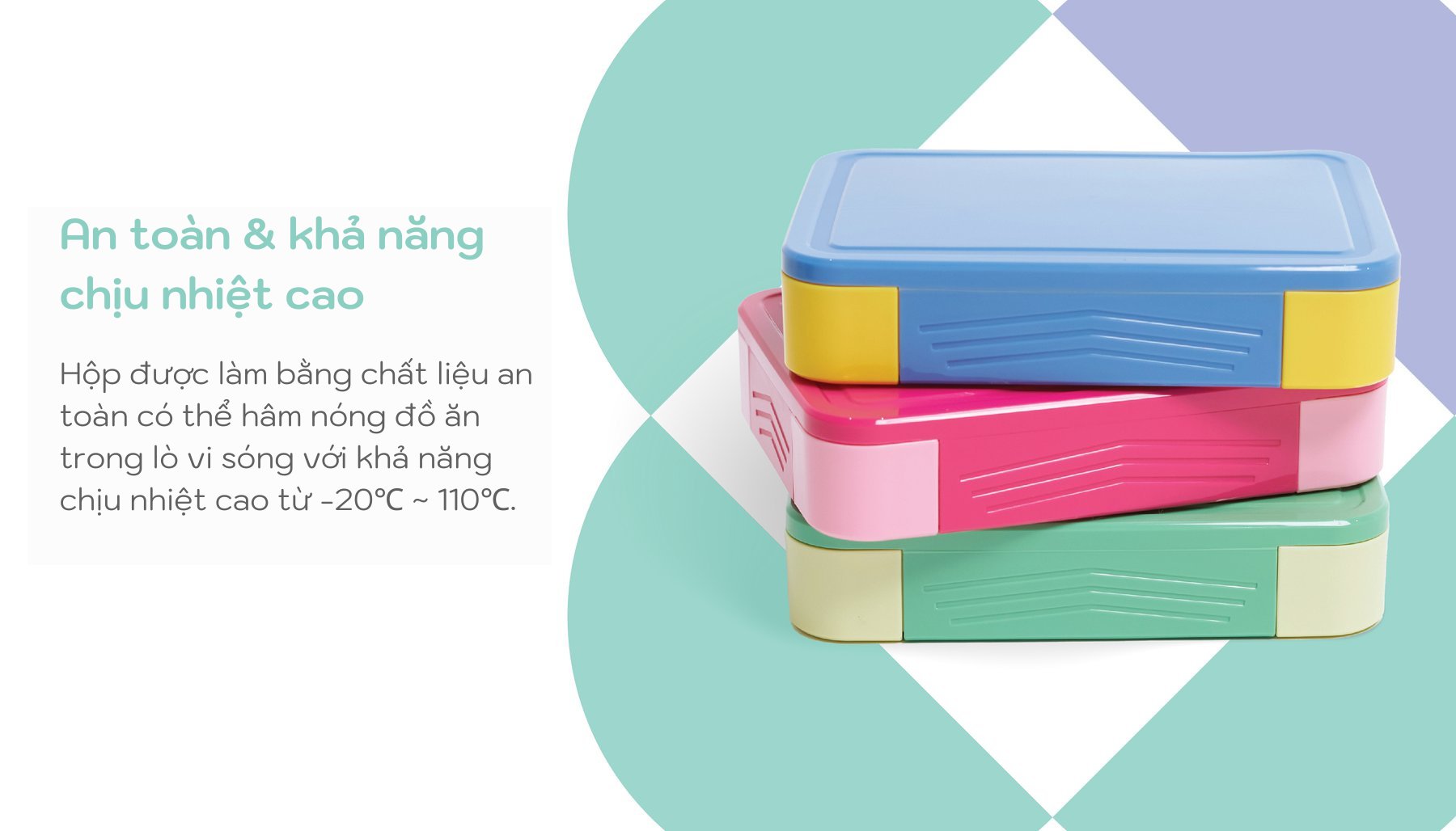 MOOIKIND Hộp Cơm Bento Di Dộng - Everyday Bento Box description image