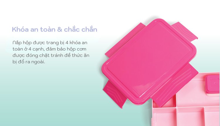 MOOIKIND Hộp Cơm Bento Di Dộng - Everyday Bento Box description image