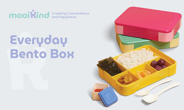 MOOIKIND Hộp Cơm Bento Di Dộng - Everyday Bento Box description image