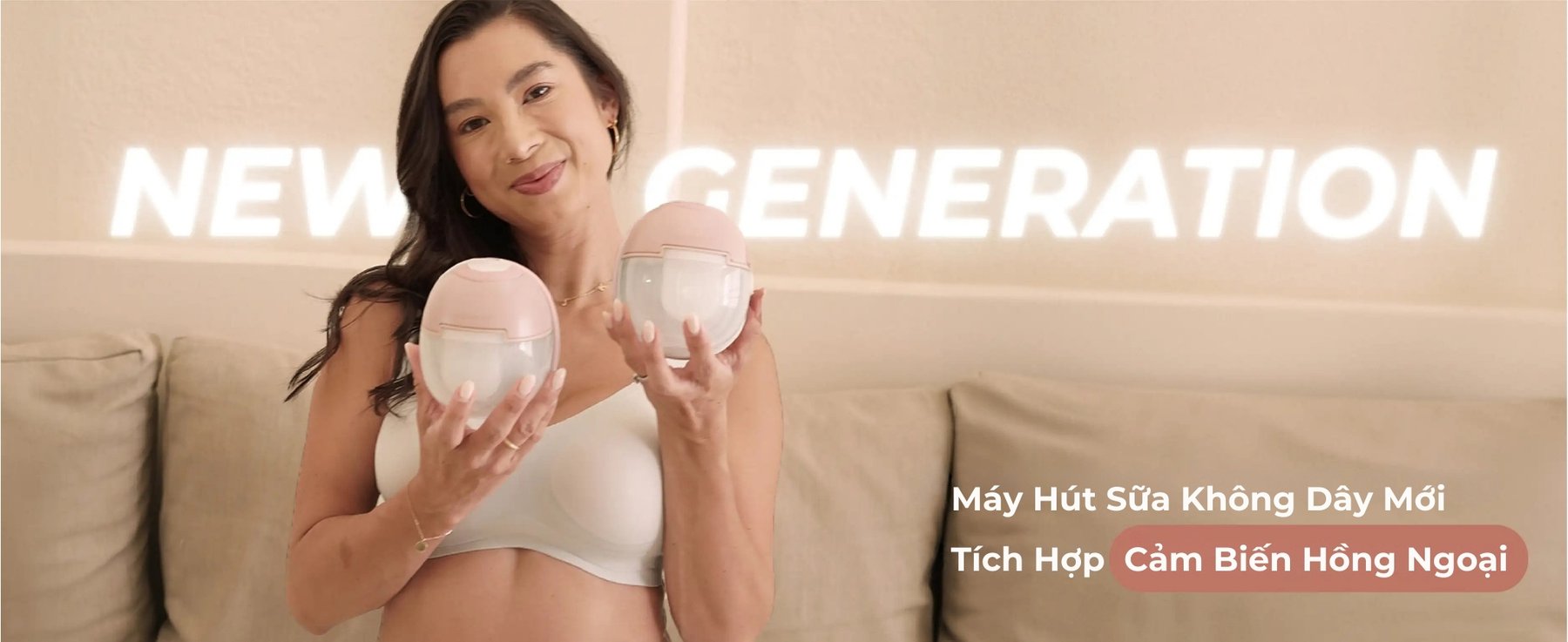 MOOIMOM Trọn Bộ 2 Máy Hút Sữa Không Dây Thế Hệ Mới X1 description image
