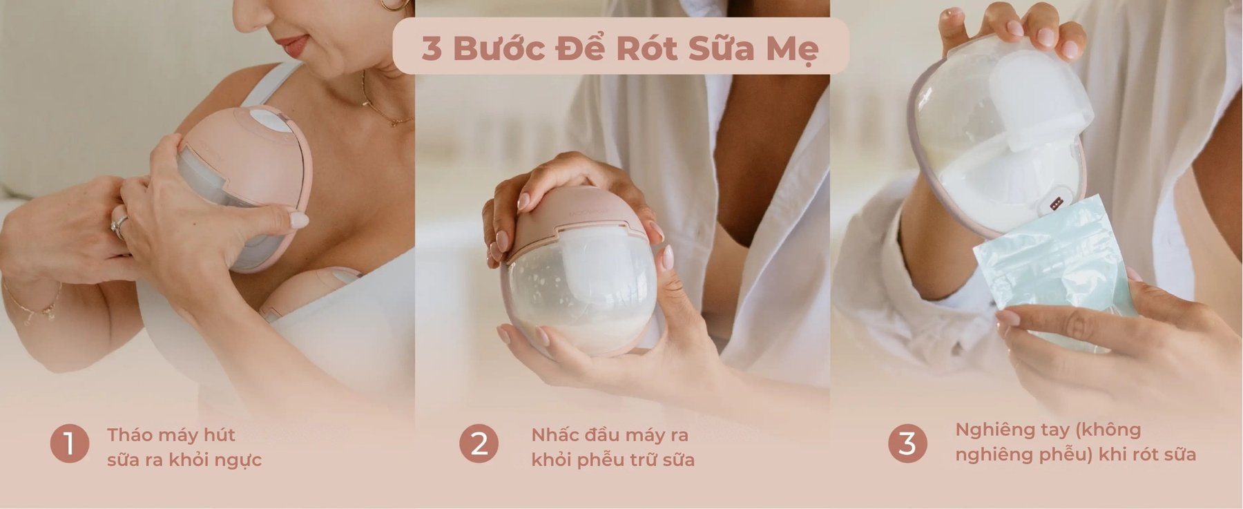 MOOIMOM Trọn Bộ 2 Máy Hút Sữa Không Dây Thế Hệ Mới X1 description image