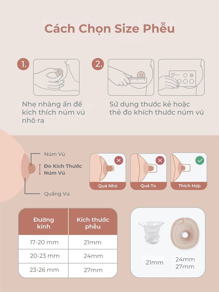 MOOIMOM Trọn Bộ 2 Máy Hút Sữa Không Dây Thế Hệ Mới X1 description image
