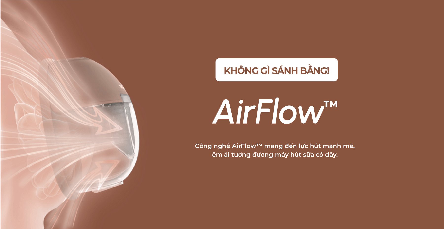 MOOIMOM Máy Hút Sữa Không Dây M3 Pro Air Flow description image