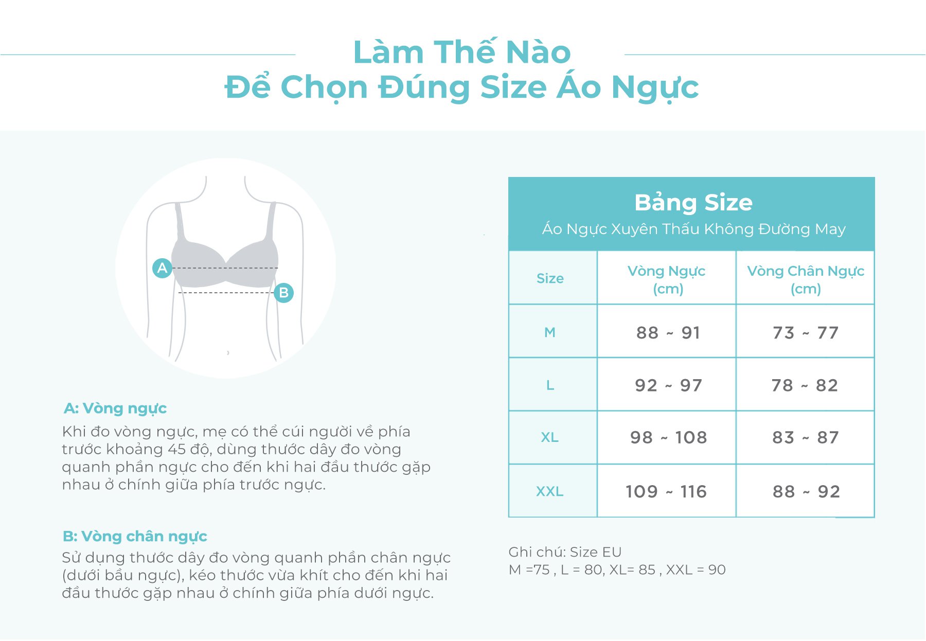 MOOIMOM Áo Ngực Bầu và Cho Con Bú Xuyên Thấu Không Đường May description image