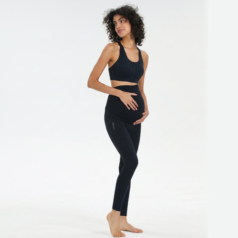 MOOIMOM Quần Legging Bầu Thiết Kế Ôm Bụng Thoải Mái - ảnh 3