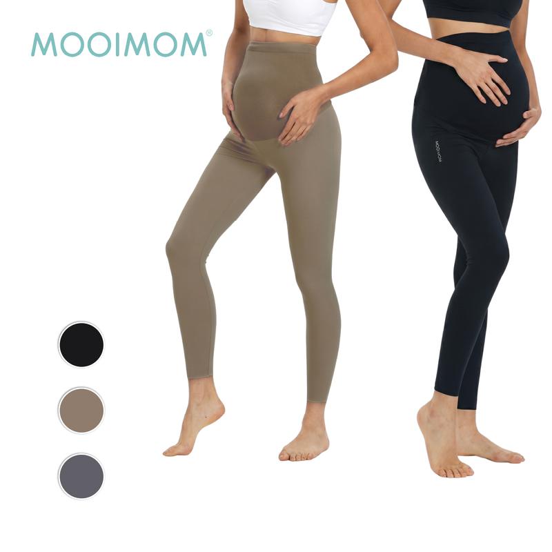 MOOIMOM Quần Legging Bầu Thiết Kế Ôm Bụng Thoải Mái - ảnh 2