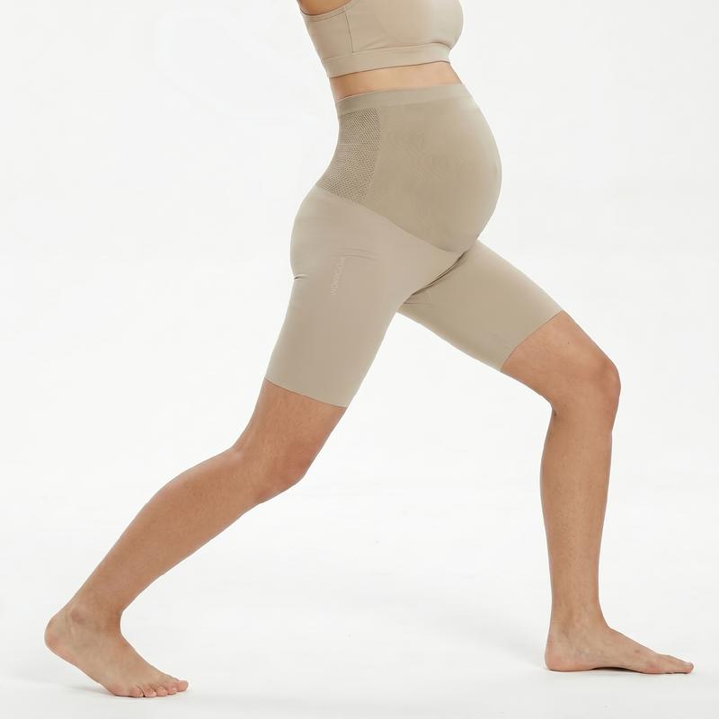 MOOIMOM Quần Legging Bầu Lửng Thiết Kế Ôm Bụng Thoải Mái - ảnh 9