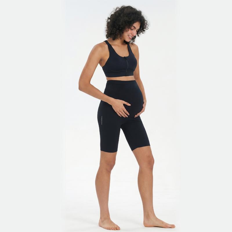 MOOIMOM Quần Legging Bầu Lửng Thiết Kế Ôm Bụng Thoải Mái - ảnh 6