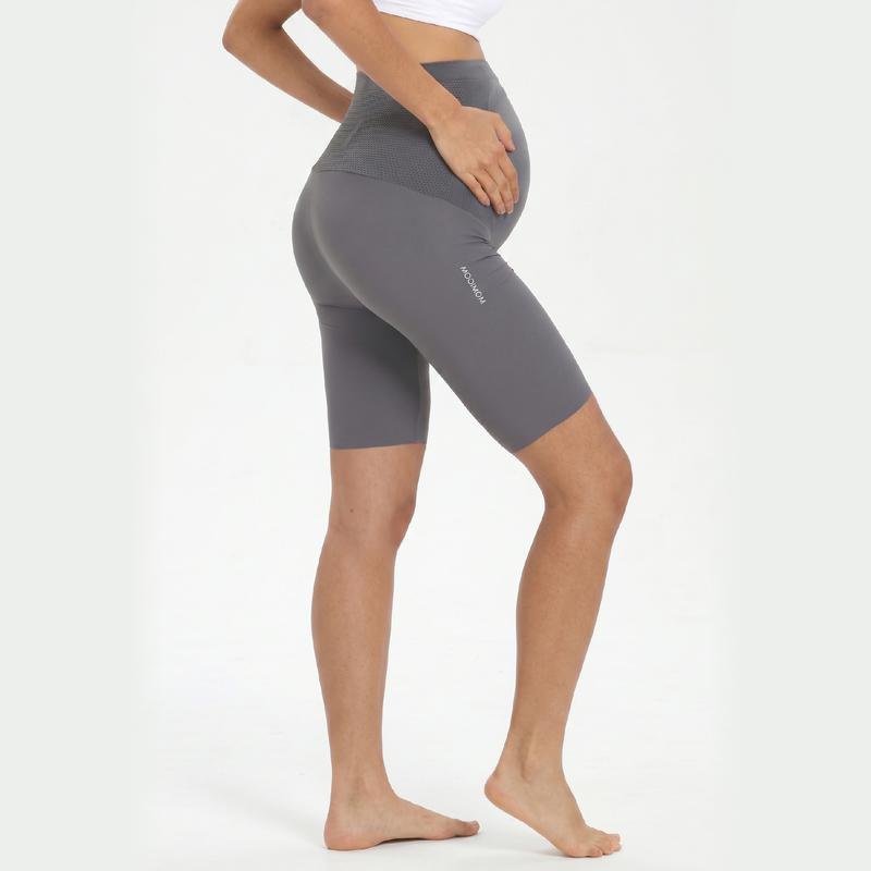 MOOIMOM Quần Legging Bầu Lửng Thiết Kế Ôm Bụng Thoải Mái - ảnh 4