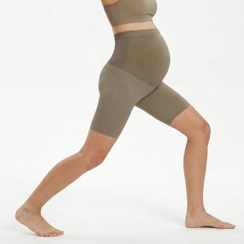 MOOIMOM Quần Legging Bầu Lửng Thiết Kế Ôm Bụng Thoải Mái - ảnh 9